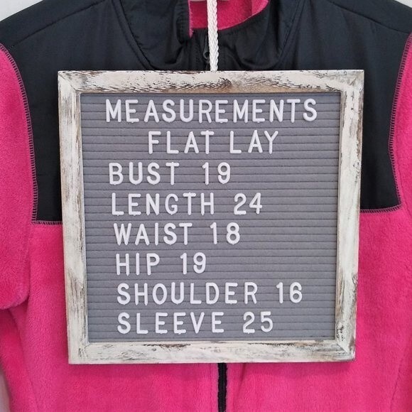 Danskin Now Women's Size Medium Pink and Black Plush Zip Up Jacket - Picture 10 of 10